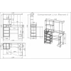Стол компьютерный Мебелеф-6