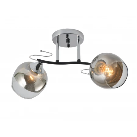 29055/2 CHROME+BLACK (4) Люстра (RL) # 