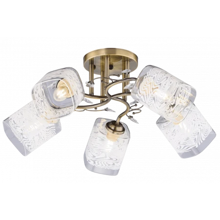 07146/5 BRONZE (1) Люстра (RL) 