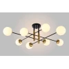 Потолочная люстра Crystal Lux Fidel PL8 Black