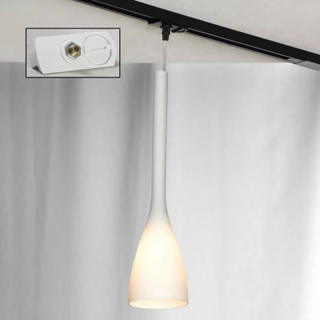 Трековый светильник однофазный Lussole Track Lights LSN-0106-01-TAW