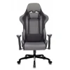 Игровое кресло 771N, серый, черный, текстиль