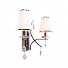 Бра Lumina Deco Glamour LDW 66247-2 WT+CHR