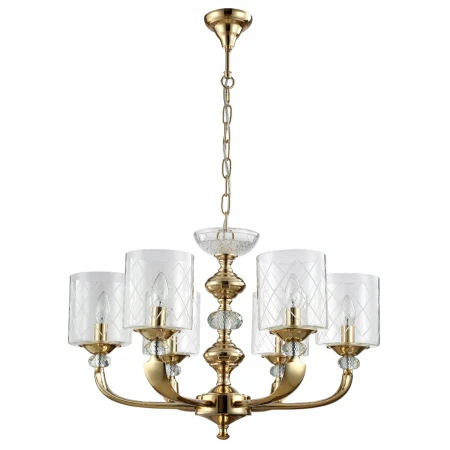 Люстра Crystal lux GRACIA SP6 GOLD GRACIA