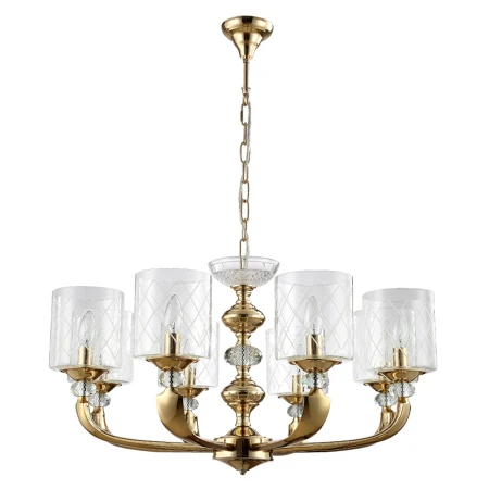 Люстра Crystal lux GRACIA SP8 GOLD GRACIA