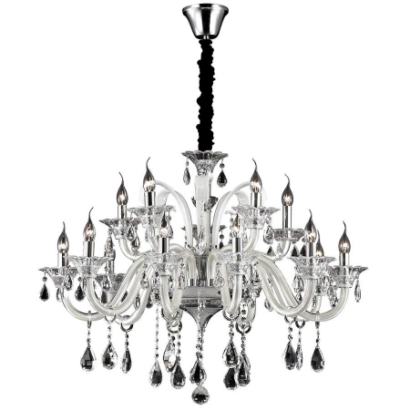 Хрустальная люстра Ideal Lux COLOSSAL SP15 AVORIO COLOSSAL