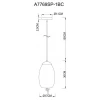 Подвесной светодиодный светильник Arte Lamp Cody A7769SP-1BC