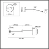 Спот Odeon Light Razio 4377/1W