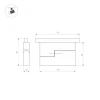 Трековый светодиодный светильник Arlight Mag-Orient-Flat-Fold-S195-6W Day4000 034658(1) Трековый светодиодный светильник Arlight Mag-Orient-Flat-Fold-S195-6W Day4000 034658(1)