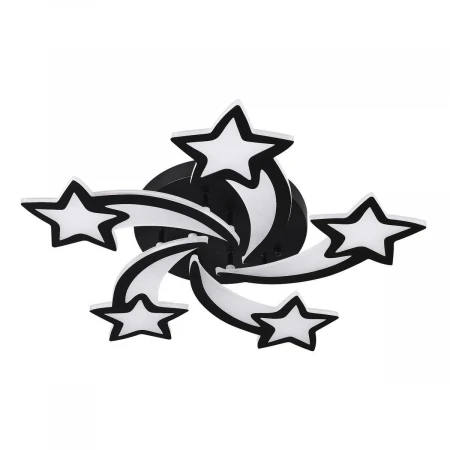 Потолочная светодиодная люстра Natali Kovaltseva Innovation Style 83018 Black