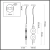 Подвесной светодиодный светильник Odeon Light Exclusive Modern Magnet 5407/23L Подвесной светодиодный светильник Odeon Light Exclusive Modern Magnet 5407/23L