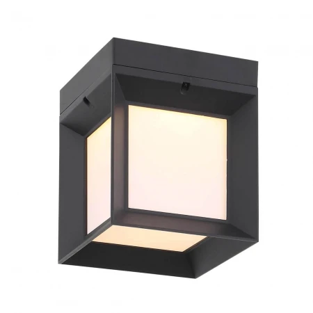 Уличный настенный светодиодный светильник ST Luce Cubista SL077.401.01