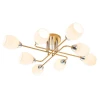 Потолочная люстра Escada Hope 1132/8P Gold Потолочная люстра Escada Hope 1132/8P Gold
