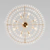 Подвесная люстра Eurosvet Elegante 10130/10 золото/прозрачный хрусталь Strotskis