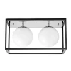 Потолочная люстра Lumina Deco Maldini LDC 8060-2 CHR+BK