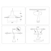 Встраиваемый светильник Ambrella light Techno Spot Acrylic Frost TN3306