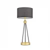 Настольная лампа Lumina Deco Belforte LDT 5527 GD+BK