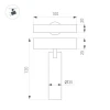 Трековый светодиодный светильник Arlight Mag-Spot-25-R90-9W Day4000 035000(1)