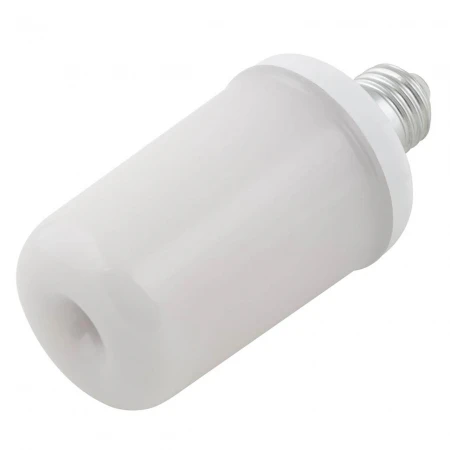Лампа светодиодная декоративная Uniel E27 6W матовая LED-L60-6W/FLAME/E27/FR PLD01WH UL-00003360