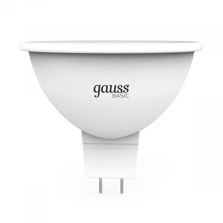 Лампа светодиодная Gauss GU5.3 9W 4100K матовая 11529