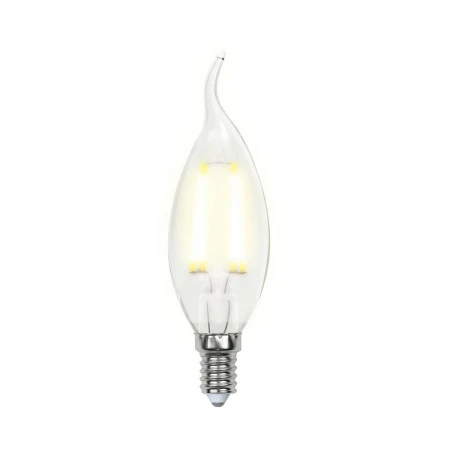 Лампа светодиодная филаментная Uniel E14 5W 3000K LED-CW35-5W/WW/E14/CL/DIM GLA01TR UL-00002863