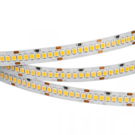 Светодиодная лента Arlight 11W/m 252LED/m 2835SMD теплый белый 5M 028619(2)