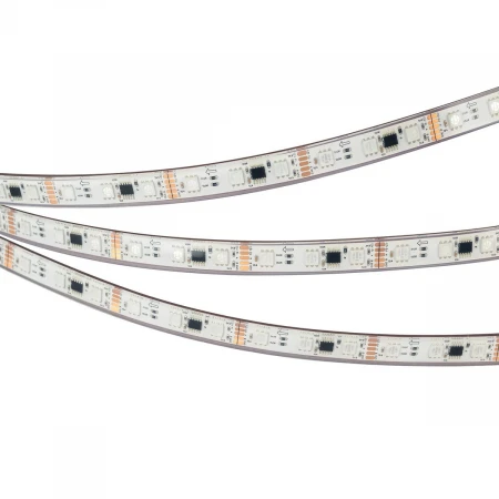 Светодиодная лента герметичная Arlight 14W/m 60LED/m 5060SMD разноцветный 5М DMX-PS-B60-12mm 12V 039605