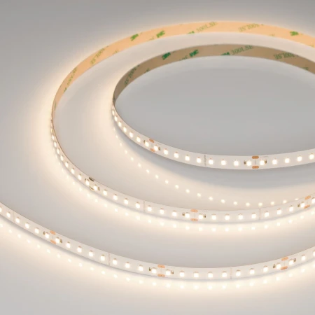 Светодиодная лента Arlight 8W/m 126Led/m 2835SMD теплый белый 5M UL-A126-10mm 24V Warm3000 044497 Светодиодная лента Arlight 8W/m 126Led/m 2835SMD теплый белый 5M UL-A126-10mm 24V Warm3000 044497