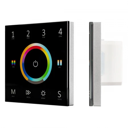 Панель управления Arlight Sens Smart-P67-Multi Black 028322 Панель управления Arlight Sens Smart-P67-Multi Black 028322