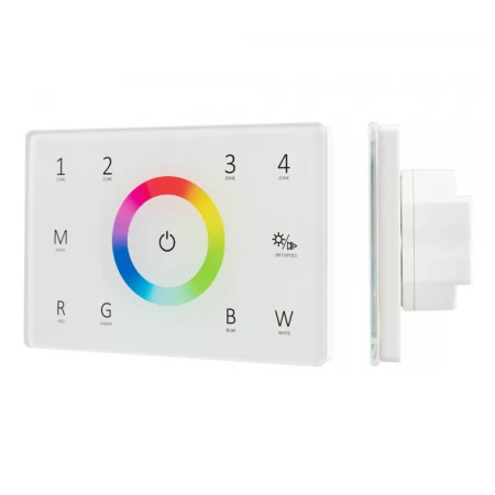Панель управления Arlight Sens Smart-P85-RGBW White 028404 Панель управления Arlight Sens Smart-P85-RGBW White 028404