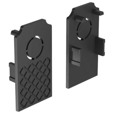 Заглушка Hesby Lighting ElDeko для встраиваемого шинопровода, чёрная, 2 шт HSBL_0067