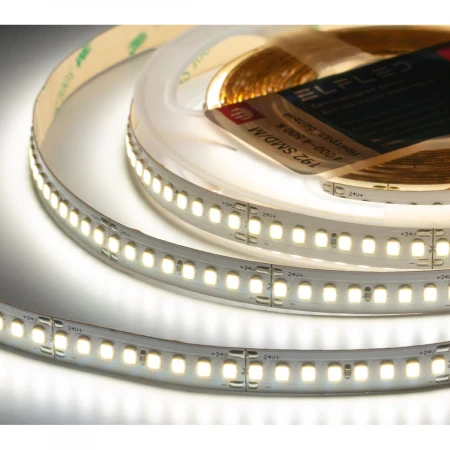 Лента светодиодная ELFLED PRO140, 192/м (2835), 24В, 18Вт/м, 30м, белый нейтральный 4000-4500К ELFLED-24192-PRO140nw30 Лента светодиодная ELFLED PRO140, 192/м (2835), 24В, 18Вт/м, 30м, белый нейтральный 4000-4500К ELFLED-24192-PRO140nw30