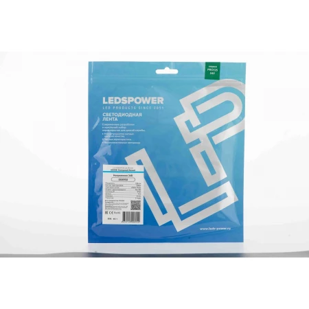 Светодиодная лента LEDS POWER 2835 128/м (12Вт/м) 24В холодная, серия ПРО125 008950 Светодиодная лента LEDS POWER 2835 128/м (12Вт/м) 24В холодная, серия ПРО125 008950