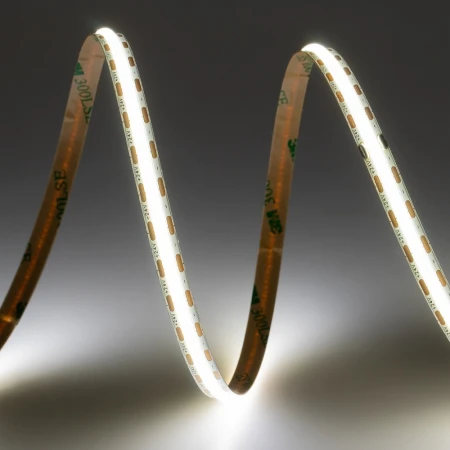 Лента светодиодная ELFLED 600COB диодов, 24В, 5м, ширина 8мм, белый нейтральный 4000-4500К ELFLED-600COB-8-nw4K-24 Лента светодиодная ELFLED 600COB диодов, 24В, 5м, ширина 8мм, белый нейтральный 4000-4500К ELFLED-600COB-8-nw4K-24