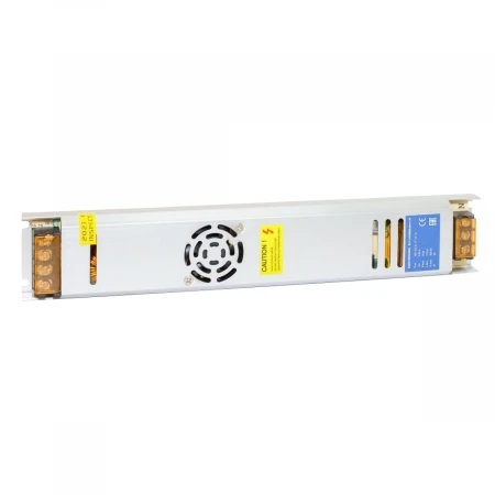 Блок питания интерьерный ELF, 24В, 300Вт, ультратонкий металлический перфорированный корпус с кулеро ELF-24300BEultra-JH