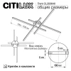 Люстра потолочная Citilux Trent CL203640