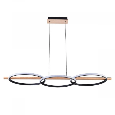 Подвесной светодиодный светильник Arte Lamp Fluido A3913SP-24BK Подвесной светодиодный светильник Arte Lamp Fluido A3913SP-24BK