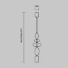 Подвесной светильник Maytoni Monochrome MOD071PL-L8B3K1 Подвесной светильник Maytoni Monochrome MOD071PL-L8B3K1