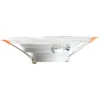 Светильник встраиваемый Feron DL8270 потолочный MR16 G5.3 прозрачный, белый 51151