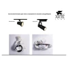Трековый светильник свободного перемещения (на шину) arte lamp a6107pl-1wh track lights led 1х7w 220v ip21