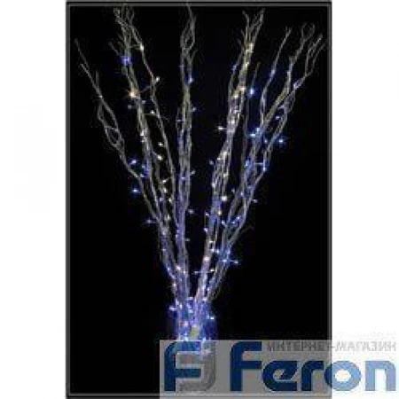 Ветки 50 синих led 230v белый, ld206b-indoor