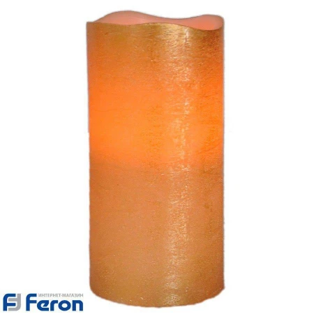 Светильник переносной "тающая свеча", золото, fl065