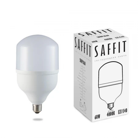 Лампа светодиодная SAFFIT SBHP1060 E27-E40 60W 4000K