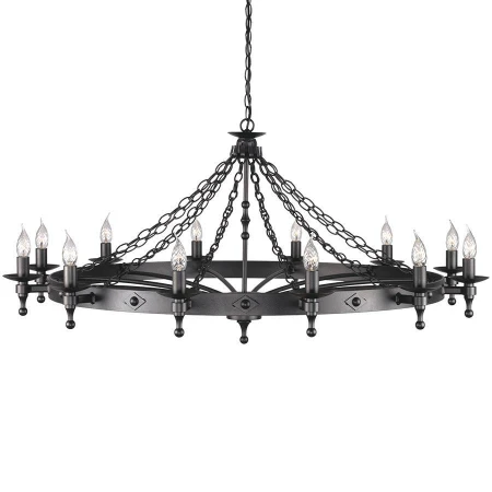 Люстра Elstead Lighting WR12 GRAPHITE WARWICK