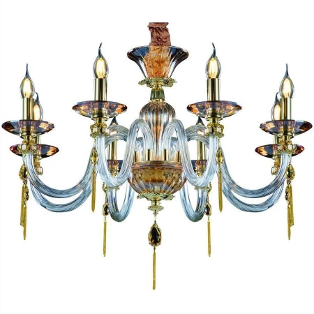 Люстра Divinare 5126/07 LM-8 Mona Amber