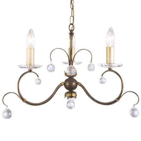 Люстра Elstead Lighting LUN3 BRONZE LUNETTA