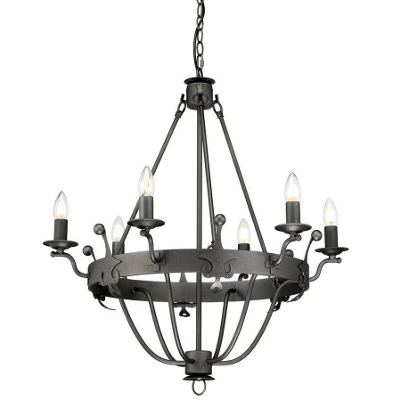 Люстра Elstead Lighting WINDSOR6 GR Windsor Graphite