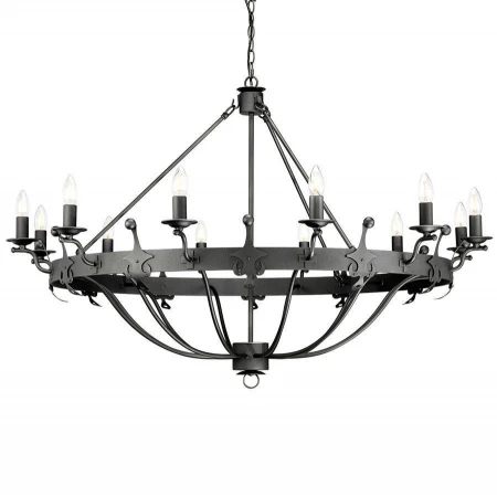 Люстра Elstead Lighting WINDSOR12 GR Windsor Graphite