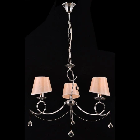 Люстра Natali Kovaltseva NOVELLA 75051/3C CHROME NOVELLA