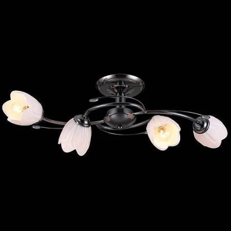 Люстра Natali Kovaltseva 11487/4 DARK CHROME 11487